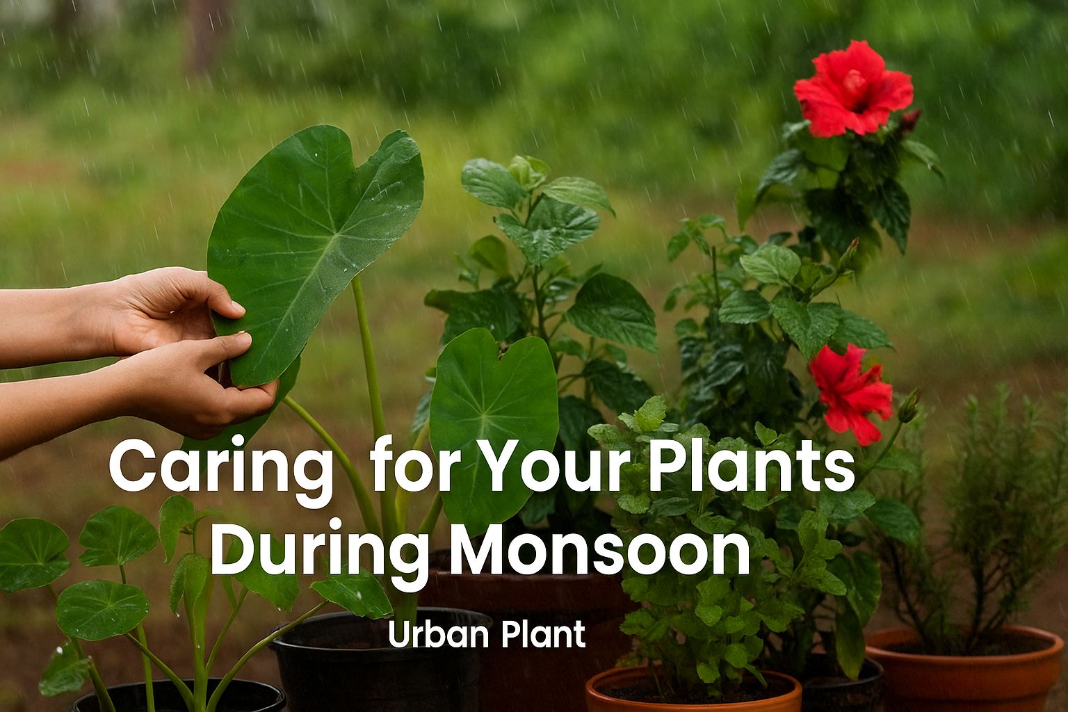 Caring for Your Plants During Monsoon | Urban Plant